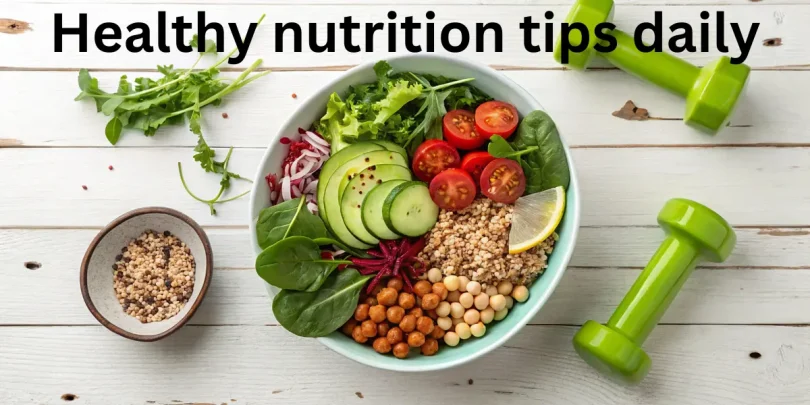 Healthy nutrition tips daily